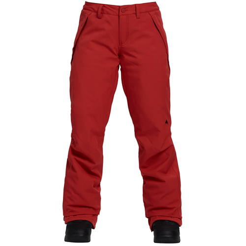 Pantalón de Nieve Mujer Society Rojo Burton