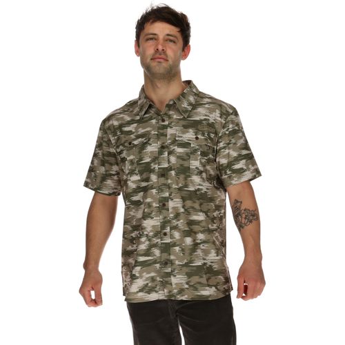 Camisa Manga Corta Hombre Saff Verde Burton
