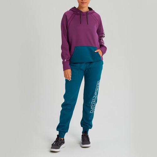 Softshell Mujer Crown Sol Pullover Morado Burton