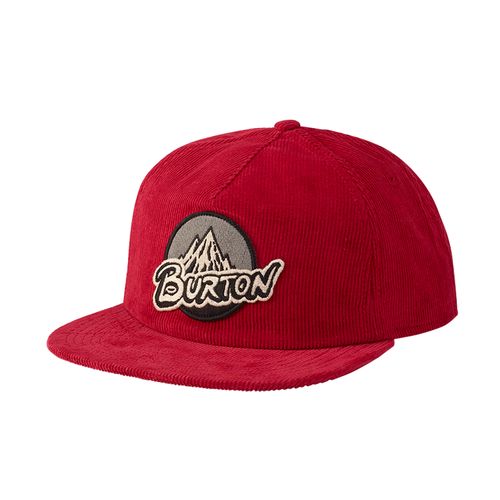 Jockey Hombre Retro Mountain Snapback Rojo Burton