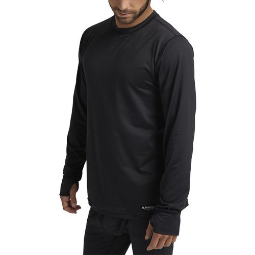 Primera Capa Polera Hombre Midweight Crew Negro Burton