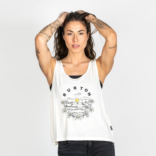 Polera Sin Mangas Mujer Halifax Blanca Burton