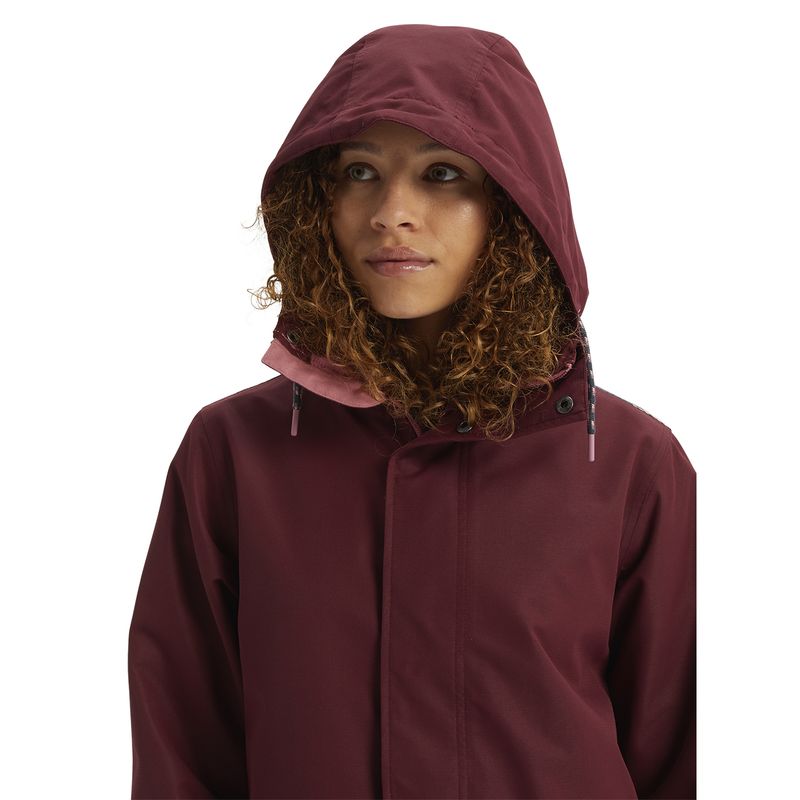 Parka Mujer W Sadie Jk Rojo Burton Burton Chile