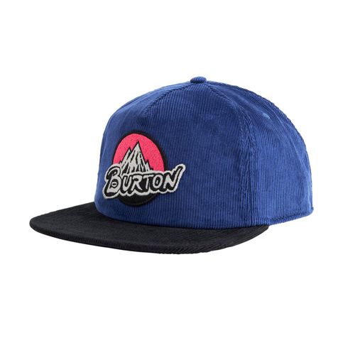 Jockey Hombre Retro Mountain Snapback Azul Burton