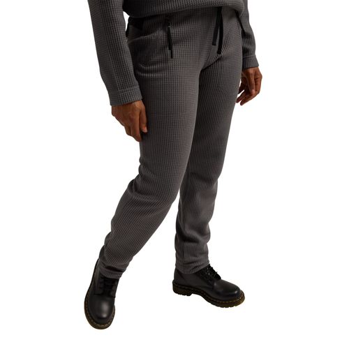 Pantalón Mujer Amora Waffles Gris Burton