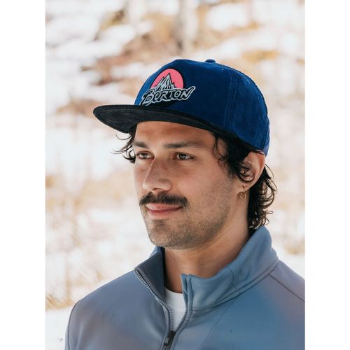 Jockey Hombre Retro Mountain Snapback Azul Burton