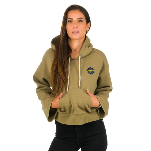 Polerón Mujer Retro Verde Burton