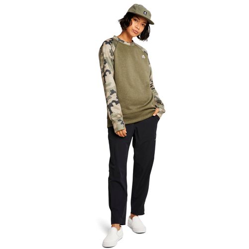 Polerón Mujer Oak Crewneck Verde Burton
