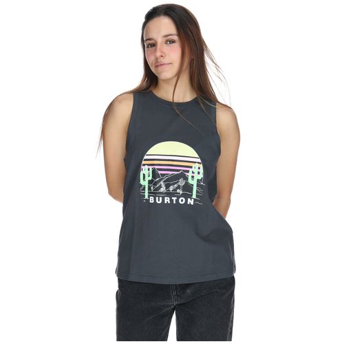 Polera Mujer Lounge Negro Burton