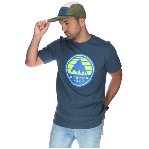 Polera Hombre Apalaches Azul Burton
