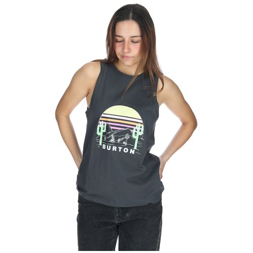 Polera Mujer Lounge Negro Burton