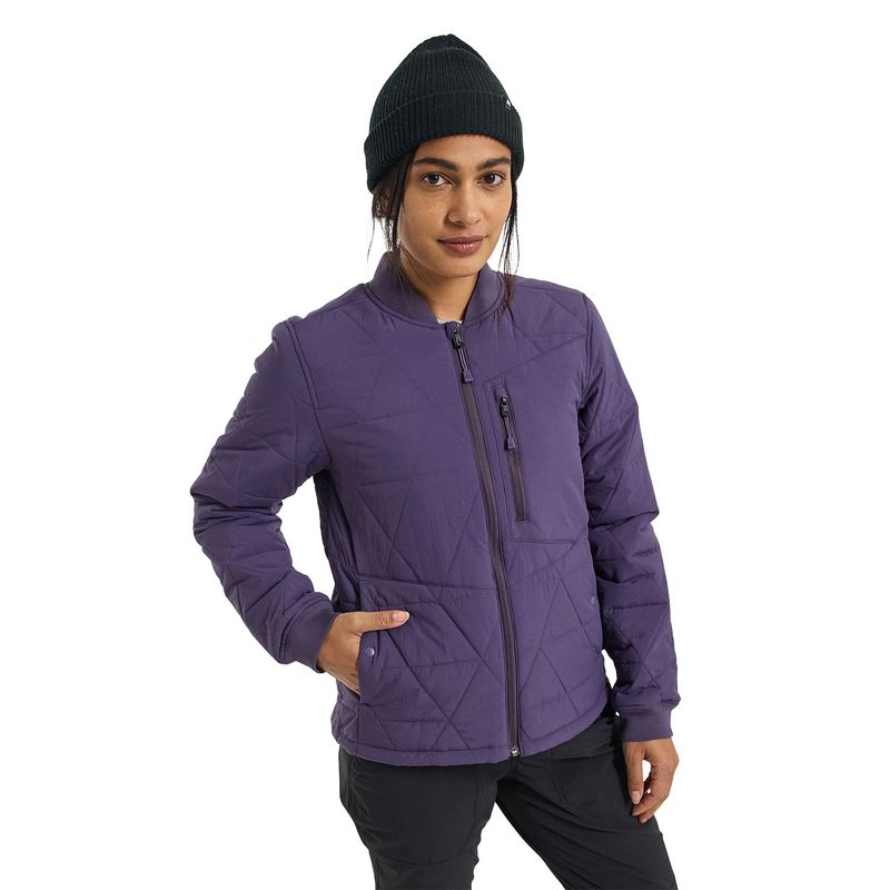 Parka Mujer Versatile Heat Insulated Morado Burton-Burton Chile