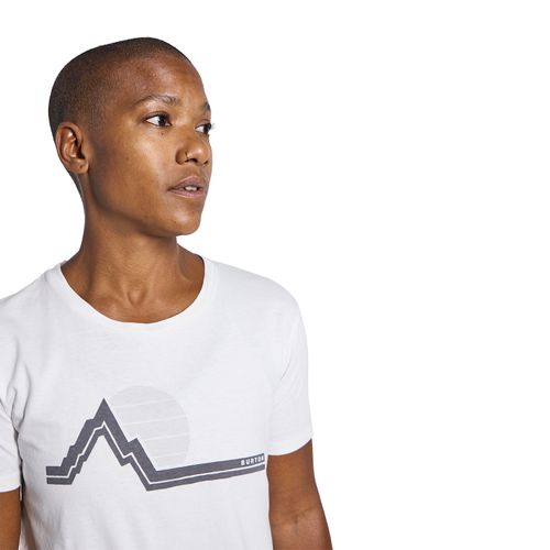 Polera Mujer Classic Retro Blanco Burton