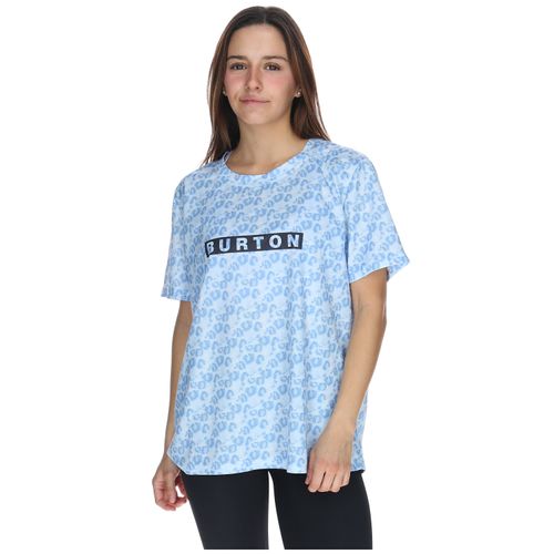 Polera Manga Corta Mujer MTB Printed Burton