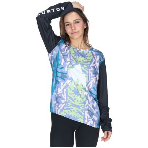 Polera Manga Larga Mujer MTB Half Printed Burton