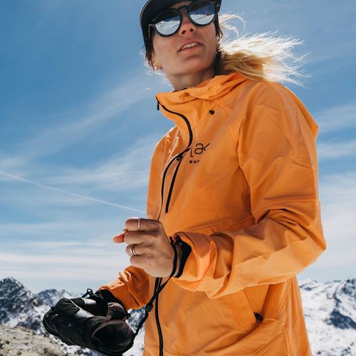 Softshell Mujer AK Naranja Burton