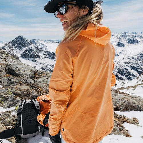 Softshell Mujer AK Naranja Burton