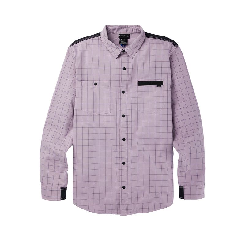 Camisa Franela Hombre Favorite Performance Morado Burton-Burton Chile