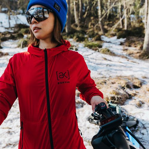 Parka Mujer [ak] Dispatcher Ultralight Rojo Burton