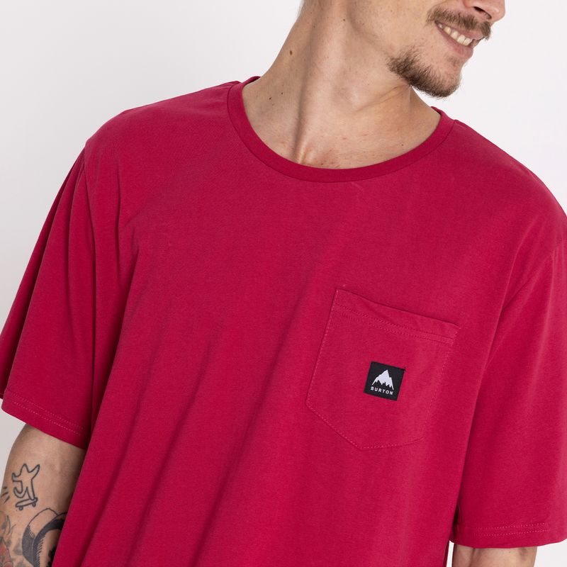 Polera-Hombre-Pocket-Logo-Rojo-Burton