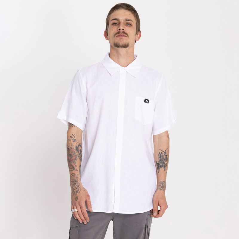 CAMISA LINO BLANCO