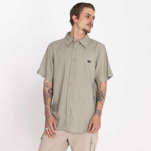 Camisa Lino Hombre Steeel I Sea Grass Burton