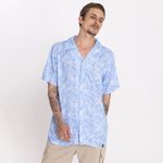 Camisa Hombre Langoa Celeste Burton