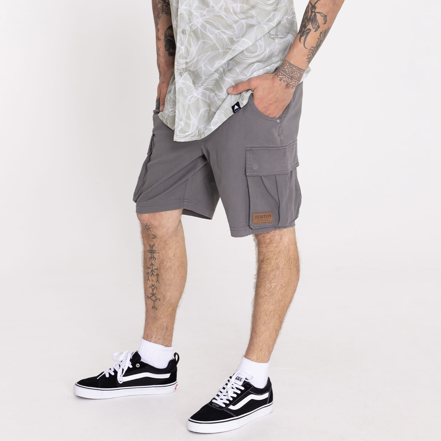 Short Slymz Hombre Cargo Charcoal Burton -Burton Chile - Burton