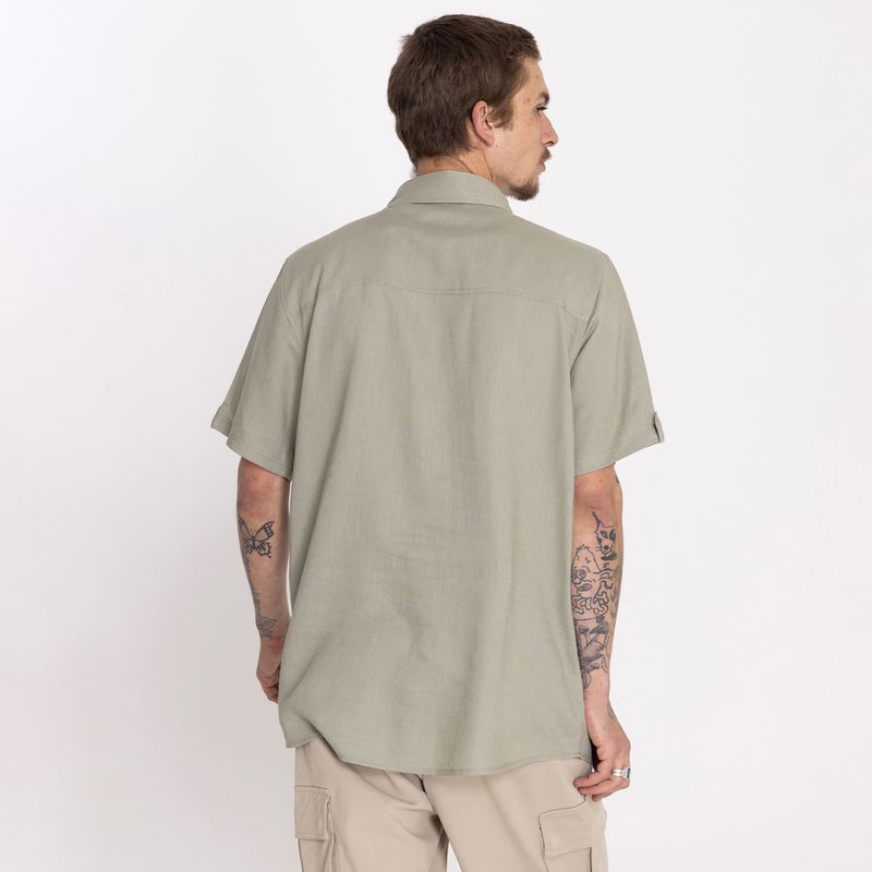 Polera lino online hombre