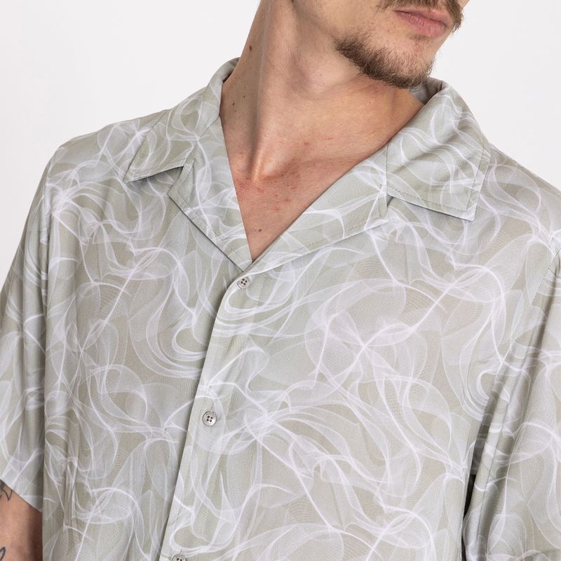 Camisa Hombre Langoa Verde Musgo Burton