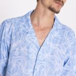 Camisa Hombre Langoa Celeste Burton