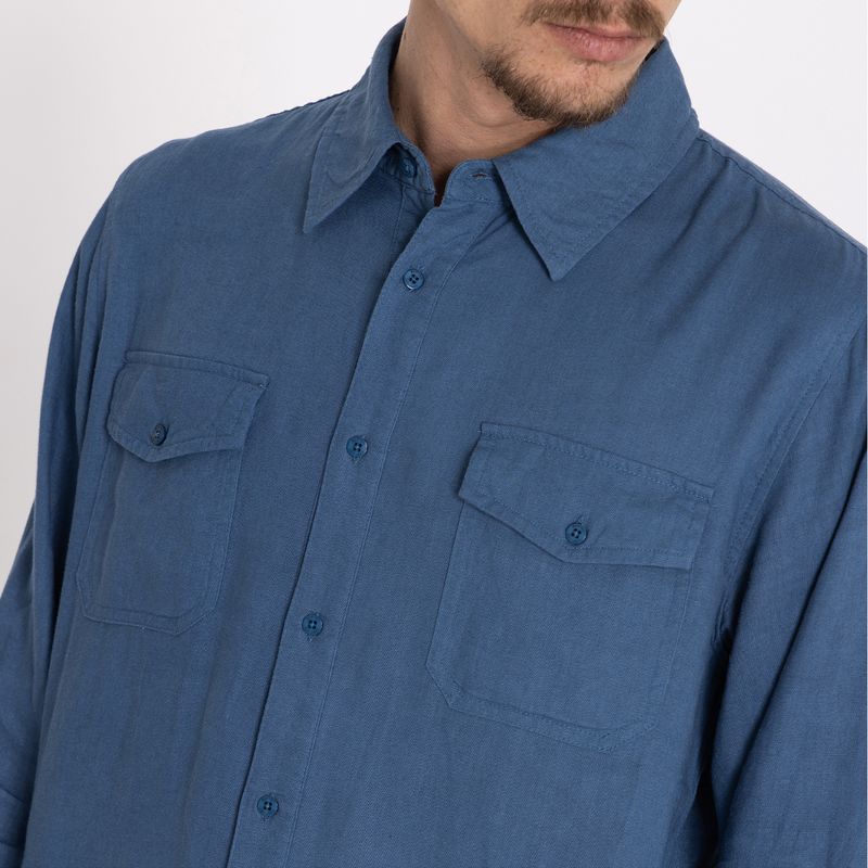 Camisa-Hombre-Lino-Bossino-Azul-Oscuro-Burton