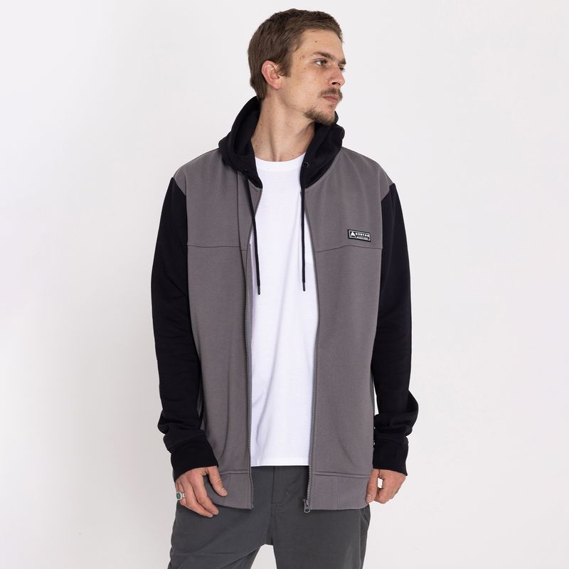 Poleron-Hombre--Quarters-Charcoal-Burton