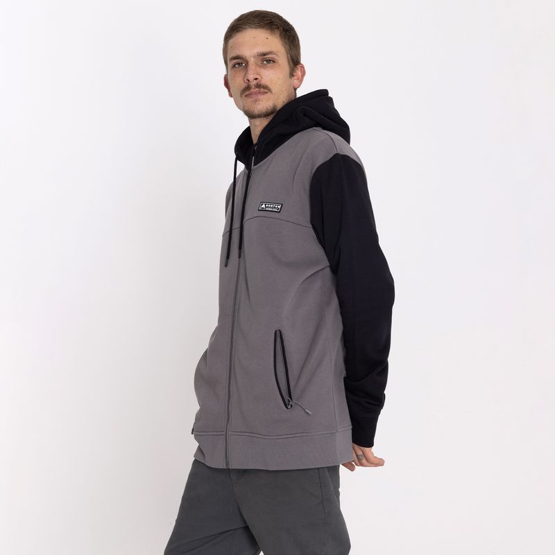 Poleron-Hombre--Quarters-Charcoal-Burton