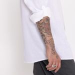 Camisa-Hombre-Lino-Bossino-Blanca-Burton