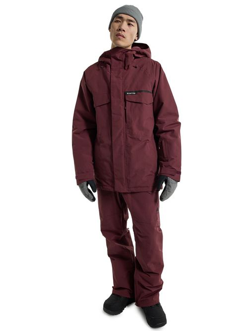 Chaqueta Hombre Impermeable Covert 2.0 Burdeo Burton