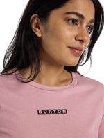 POLERA-MANGA-CORTA-MUJER-W-VAULT-SS-TEE-ROJO-BURTON