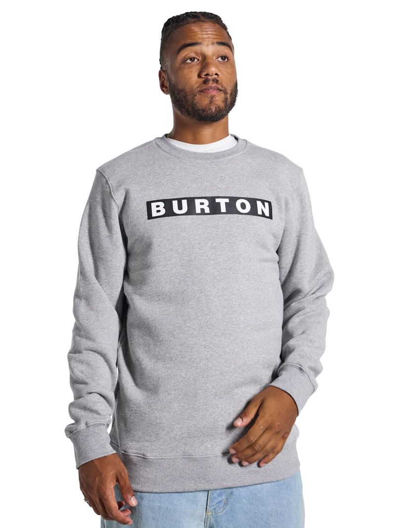 POLERON-HOMBRE-MB-VAULT-CREW-GRIS-BURTON