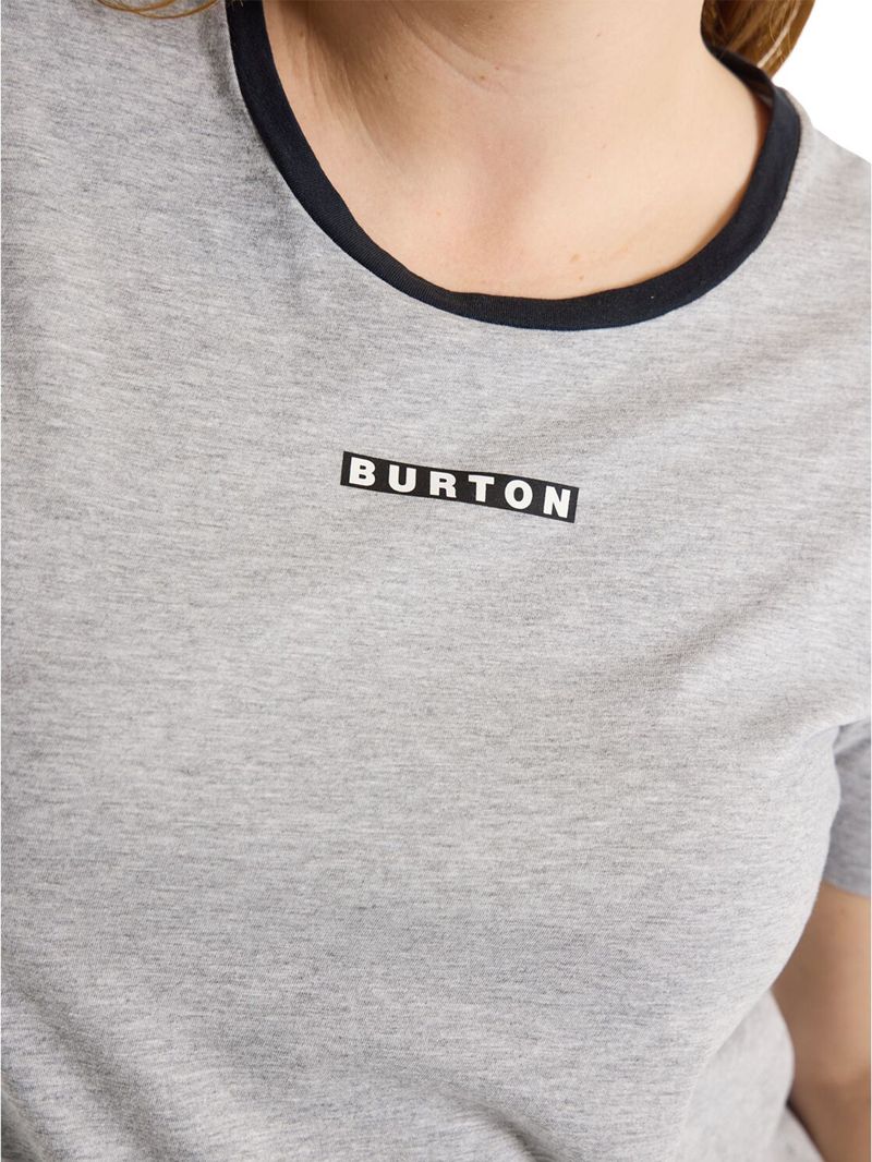 POLERA-MANGA-CORTA-MUJER-VAULT-GRIS-BURTON