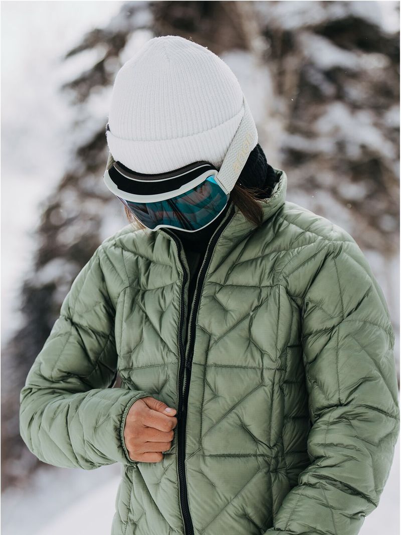 PARKA-MUJER-AK-BAKER-DOWN-VERDE-BURTON