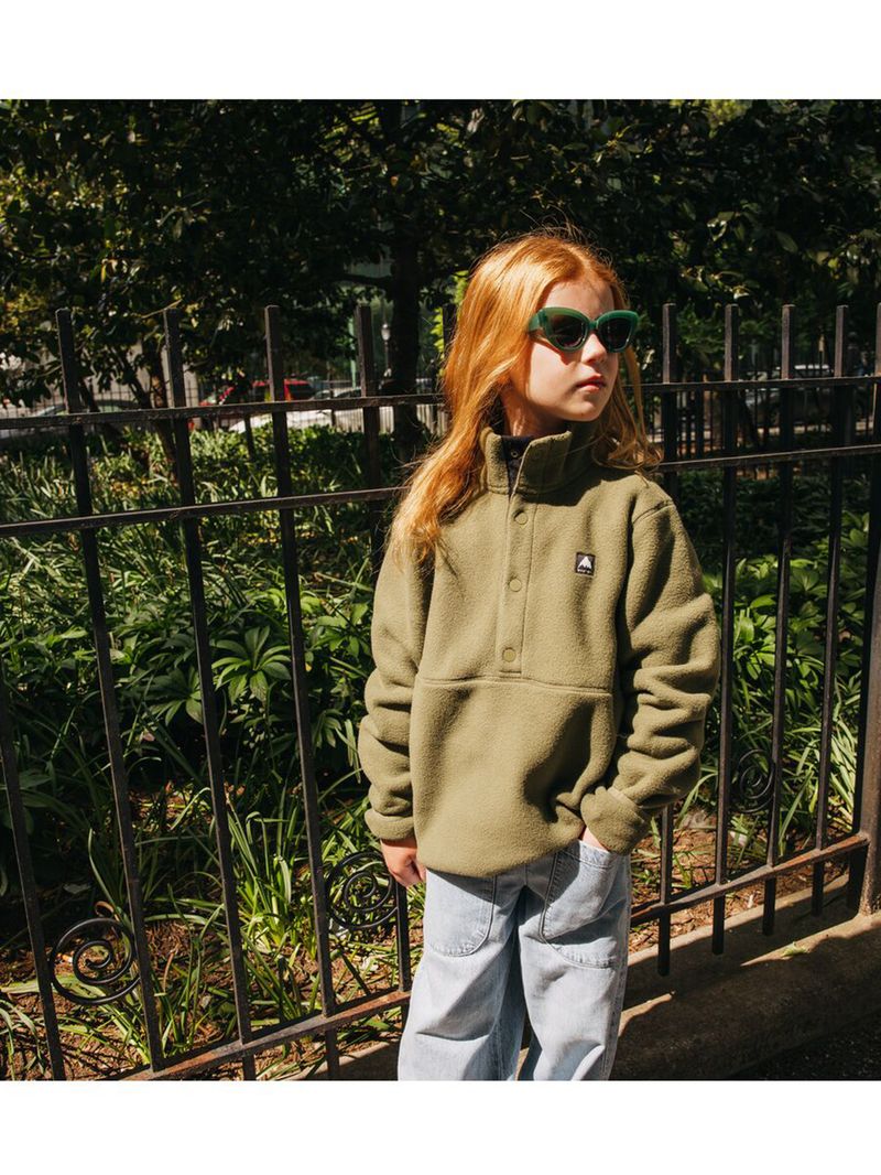 POLAR-NIÑO-CINDER-ANORAK-VERDE-BURTON