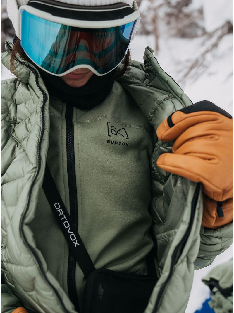 PARKA-MUJER-AK-BAKER-DOWN-VERDE-BURTON