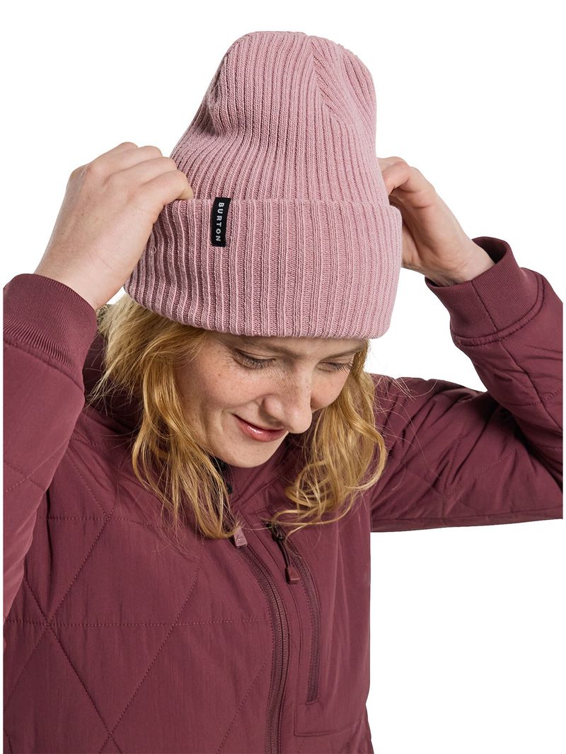 GORRO-UNISEX-RECYCLED-ROJO-BURTON