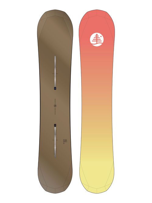 Tabla Snowboard Unisex 3D All-Mountain Naranja Burton