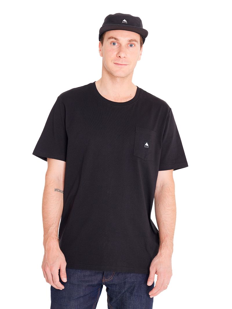 Polera-m-c-Hombre-T-Shirt-Short-Sleev-Negro-Burton