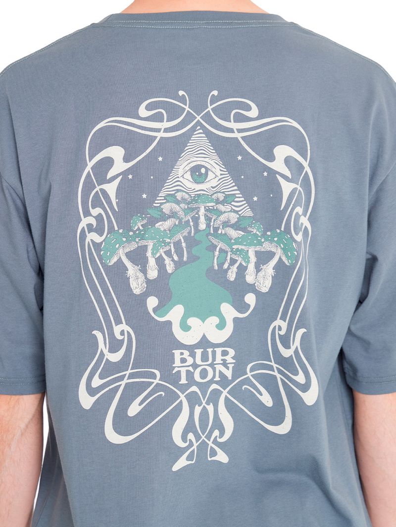 Polera-m-c-Hombre-Shirt-Short-Sl-Verde-Burton