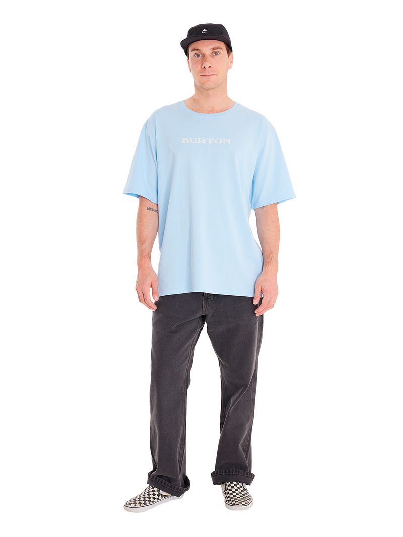 Polera m/c Hombre Shirt Short Sl Celeste Burton