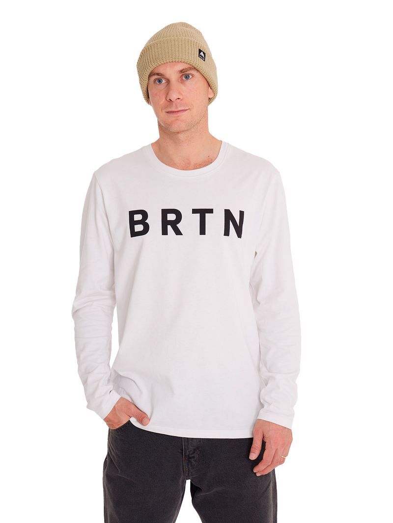 Polera-m-l-Hombre-Long-sl-Blanco-Burton