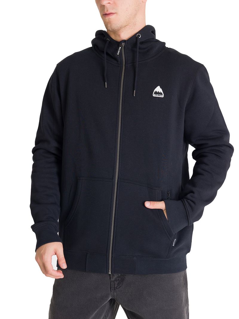 Poleron Hombre Mountain Patch Negro Burton