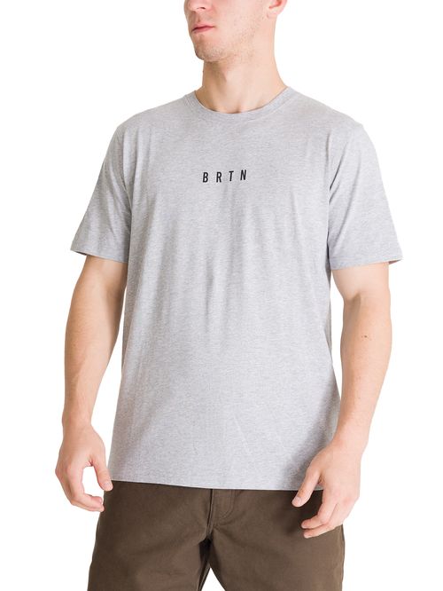 Polera Manga Corta Hombre Japow Gris Burton